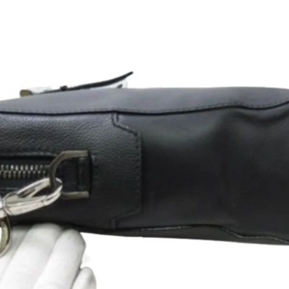 Bvlgari Briefcase Bvlgari Bvckle Business Bag Black Leather Men